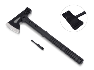 Изображение №1 | Топор 4-в-1 с огнивом «Lumber» (серебристый, черный)