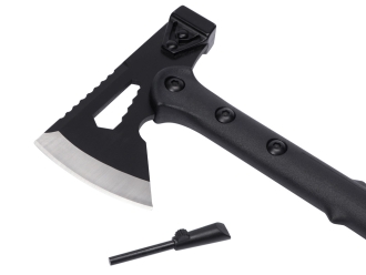 Изображение №2 | Топор 4-в-1 с огнивом «Lumber» (серебристый, черный)