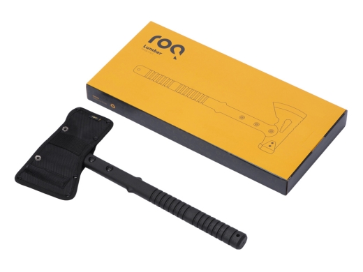 Изображение №6 | Топор 4-в-1 с огнивом «Lumber» (серебристый, черный)