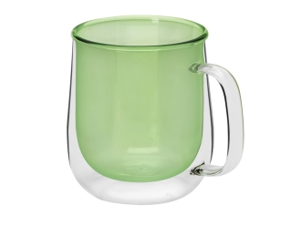 Изображение №1 | Кружка с двойными стенками «Ubud» (зеленый прозрачный)