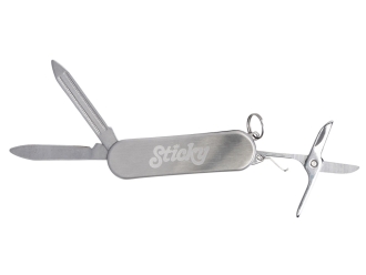 Изображение №1 | Мультитул-складной нож 3-в-1 «Talon» с гравировкой (натуральный/металлический)