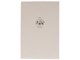 Изображение №1 | Блокнот А5 из переработанного тростника «Adiantum» с тампопечатью (натуральный)