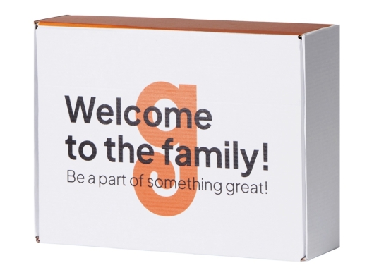 Изображение №4 | Коробка подарочная «Zand», M с УФ- печатью на вылет M (белый)