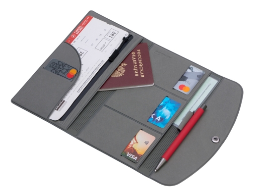 Изображение №2 | Дорожный органайзер на кнопке «Favor» (серый)