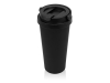 Изображение №1 | Вакуумная термокружка «Grant», soft-touch, тубус (черный)