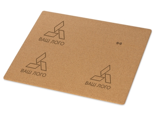 Изображение №3 | Пробковый коврик для рабочего места с беспроводной зарядкой «Querсus» (натуральный)