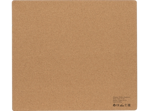 Изображение №7 | Пробковый коврик для рабочего места с беспроводной зарядкой «Querсus» (натуральный)