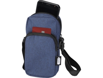 Изображение №4 | Сумка для телефона «Ross» из переработанного материала (темно-синий)