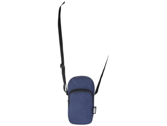 Изображение №5 | Сумка для телефона «Ross» из переработанного материала (темно-синий)