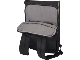 Изображение №6 | Рюкзак «Rhine» 15” с откидным верхом из переработанного материала (сплошной черный)