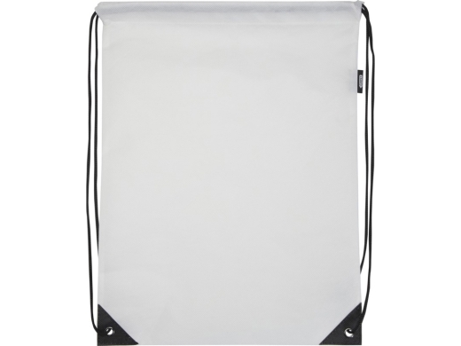 Изображение №2 | Рюкзак-мешок  на шнурке «Evergreen» из переработанного нетканого материала (белый)