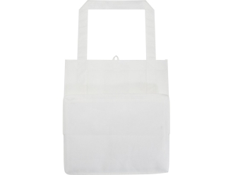 Изображение №3 | Эко-сумка «Liberty» из переработанного нетканого материала (белый)