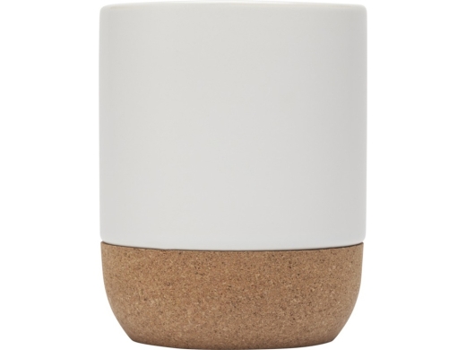 Изображение №2 | Керамическая кружка «Billie» с пробковым дном, матовая (белый)