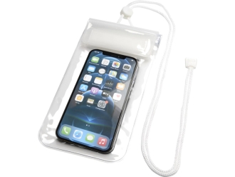 Изображение №1 | Водонепроницаемый чехол для телефона «Dombay», L L (белый)