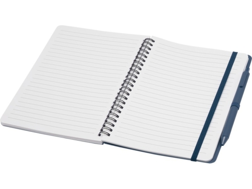 Изображение №4 | Блокнот А5 «Thalaasa» с шариковой ручкой (синий)