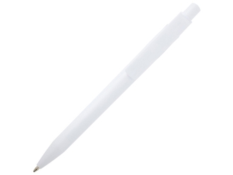 Изображение №1 | Ручка шариковая из переработанной пластмассы «Unica» синие чернила (белый)