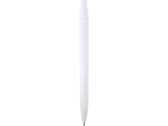 Изображение №3 | Ручка шариковая из переработанной пластмассы «Unica» синие чернила (белый)