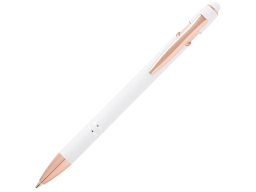 Изображение №1 | Ручка шариковая с отделкой из розового золота «Nanna» синие чернила (белый)