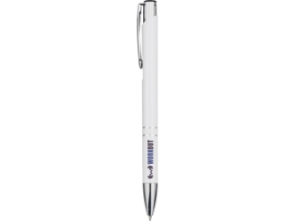 Изображение №5 | Ручка шариковая из переработанного алюминий «Moneta» (белый)