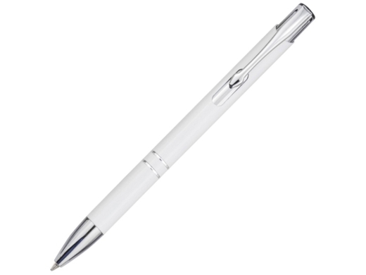 Изображение №1 | Ручка шариковая из переработанного алюминий «Moneta» (белый)