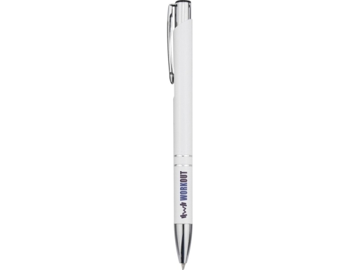 Изображение №5 | Ручка шариковая из переработанного алюминий «Moneta» (белый)