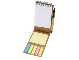 Изображение №4 | Блокнот «Flipper» со стикерами и шариковой ручкой (натуральный)