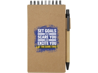 Изображение №5 | Блокнот «Flipper» со стикерами и шариковой ручкой (натуральный)