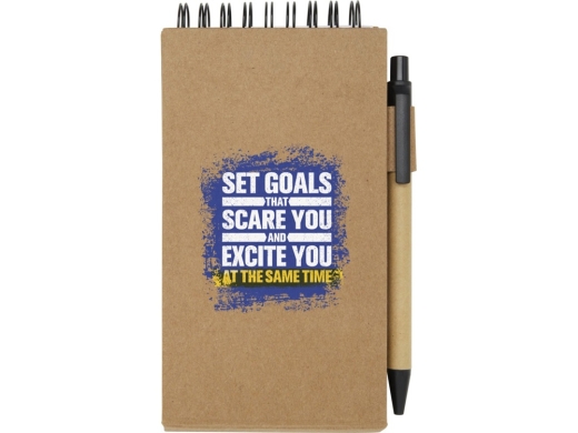 Изображение №5 | Блокнот «Flipper» со стикерами и шариковой ручкой (натуральный)