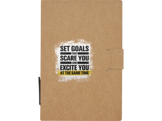 Изображение №5 | Блокнот «Swift» со стикерами и шариковой ручкой (натуральный)