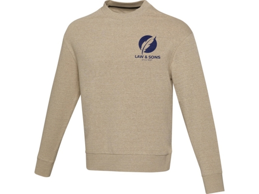 Изображение №4 | Свитер с круглым вырезом «Jet» из органического хлопка, унисекс 2XL (бежевый)