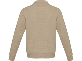 Изображение №3 | Свитер с молнией «Tin» из органического хлопка, унисекс 2XL (бежевый)