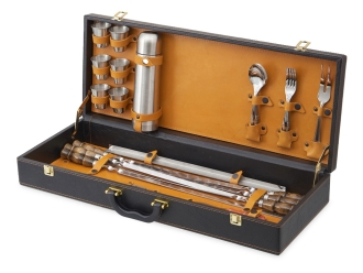 Изображение №1 | Подарочный набор (темно-коричневый/рыжий)