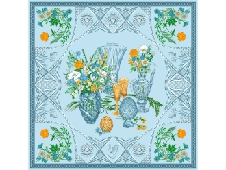 Изображение №1 | Платок «Мелодия хрусталя» (голубой)