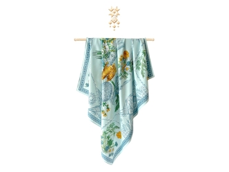 Изображение №5 | Платок «Мелодия хрусталя» (голубой)