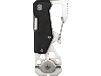 Изображение №2 | Мультитул с карабином 13-в-1 «Tackler» (черный)