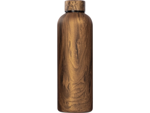 Изображение №3 | Вакуумная термобутылка «Britewood S3», 500 мл, крафтовый тубус (дерево)