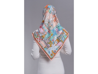 Изображение №2 | Платок «Царьград» (разноцветный)