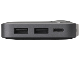 Изображение №6 | Внешний аккумулятор «Mild», металлик soft-touch, 10 000 mAh (серый)