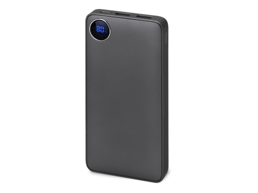 Изображение №1 | Внешний аккумулятор «Mild», металлик soft-touch, 10 000 mAh (серый)