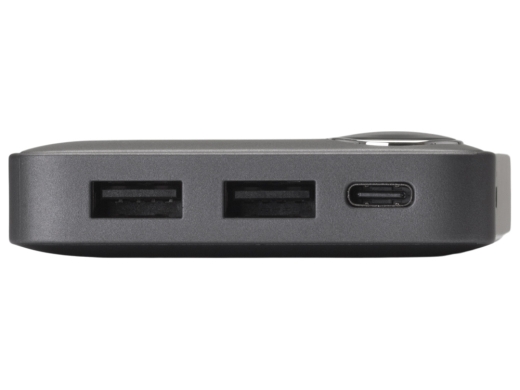 Изображение №6 | Внешний аккумулятор «Mild», металлик soft-touch, 10 000 mAh (серый)