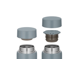 Изображение №4 | Термокружка «JOQ-600», 600 мл (серо-зеленый)