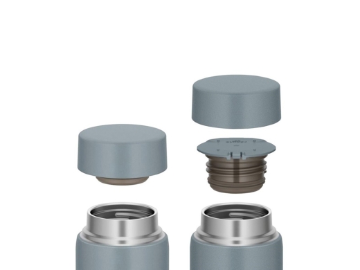 Изображение №4 | Термокружка «JOQ-600», 600 мл (серо-зеленый)