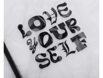 Изображение №2 | Дождевик «Providence» c трафаретной печатью M-L (прозрачный/черный)