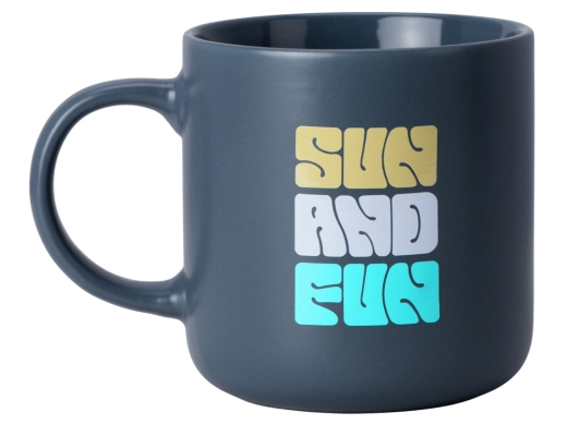 Изображение №1 | Кружка «Rita» с тампопечатью (серый антрацит)