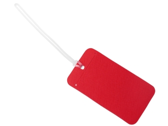 Изображение №2 | Багажная бирка «Favor» на силиконовой петле (красный)