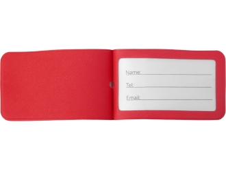 Изображение №3 | Багажная бирка «Favor» на силиконовой петле (красный)