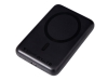 Изображение №1 | Магнитный внешний беспроводной аккумулятор «Polarix», QC/PD, 10000 мАч (черный)