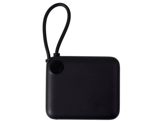 Изображение №3 | Внешний аккумулятор со встроенным кабелем «Liri», QC/PD, 10000 мАч (черный)