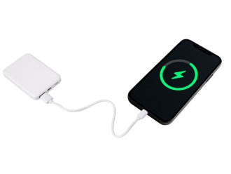 Изображение №9 | Внешний аккумулятор «Simp», 5000 мАч (белый)