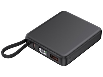 Изображение №2 | Внешний аккумулятор с подсветкой лого «Nex», 5000 мАч (черный)